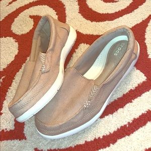 Crocs slip on sneakers